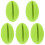 5Pcs Lightweight Green Silicone Probe Holders for Kitchen and Bbq Use 5