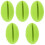 5Pcs Lightweight Green Silicone Probe Holders for Kitchen and Bbq Use 6