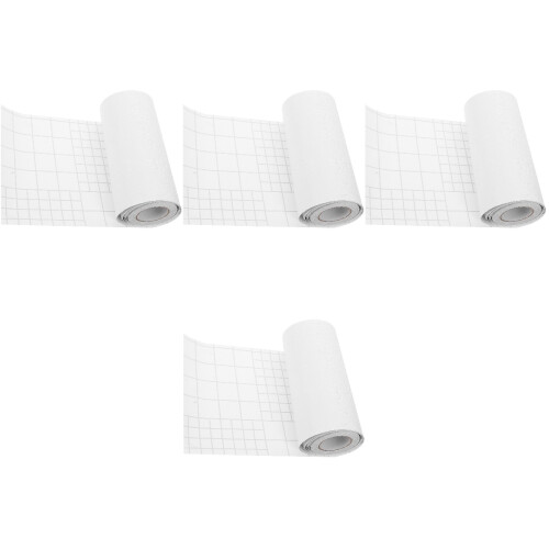 4Pièces Plinthes Flexibles Autoadhésives En PVC Pour Sol 2
