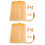 2Ensembles Costume Enfant Girafe Queue Oreilles Peluche Polyester 6