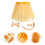 2Ensembles Costume Enfant Girafe Queue Oreilles Peluche Polyester 10