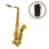 4Pcs Black Flannelette Saxophone Bag Durable Storage Pouch Accessory 6