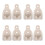 8Pcs Plastic Roller Shade Bracket Holders for Outdoor and Indoor Use 8