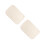 2Pièces Coussinet Étanche Bébé En Coton Coloré Beige Pour - 2