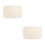 2Pièces Coussinet Étanche Bébé En Coton Coloré Beige Pour - 4
