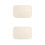 2Pièces Coussinet Étanche Bébé En Coton Coloré Beige Pour - 5