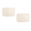 2Pièces Coussinet Étanche Bébé En Coton Coloré Beige Pour - 6