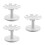 3Pcs White Coffee Cup Holder PP Kitchen Organizer 11