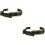 2Pièces Sangles Mentonnières Casque Robustesse Confort Nylon Noir 7