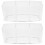 2Pcs Coffee Capsule Holder Acrylic Box Clear Organizer For Coffee Bar 6