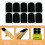 Patchs En Silicone Noir Pour Embouchures Saxophone À Domicile 11