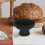 2Pcs Black Ceramic Footed Fruit Bowls for Kitchen and Dining 7