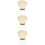 3Pièces Pinceaux Multi-Usage Beige En ABS Pour Et Ongles 9