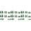 60Pcs Miniature Model Trees Green Plastic for Diorama Landscape Decor 4
