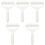5Pcs White Dough Docker Roller for Baking Pizza Pastry Hole Puncher 5