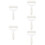5Pcs White Dough Docker Roller for Baking Pizza Pastry Hole Puncher 11