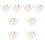 56Pcs Creative Manicure Brushes Assorted Nail Cleaning Dust Brushes 5