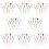 56Pcs Creative Manicure Brushes Assorted Nail Cleaning Dust Brushes 9