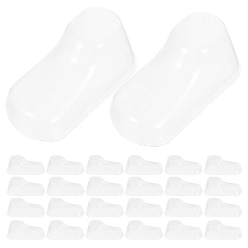 500Pièces Support Affichage Chaussures Bébé Transparent En PVC Robuste 1