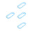 4Paires Anneaux ABS Protection Lit 4