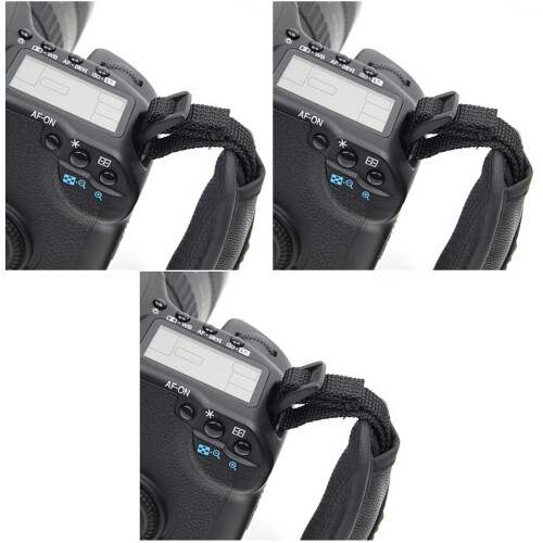 3Pcs Black Camera Hand Grip Strap for Dslr Cameras with Nylon Material 1