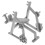 3Pièces Décor Gym Miniature Gris Accessoires Maison Et Bureau 3