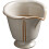 4Pcs Delicate Ceramic Multi-Use Tea Cup Beige Water Cup for Tea Lovers 3