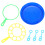 12Pcs Bubble Maker Toys Multi-Shape Bubble Blowing Rings for Kids 9