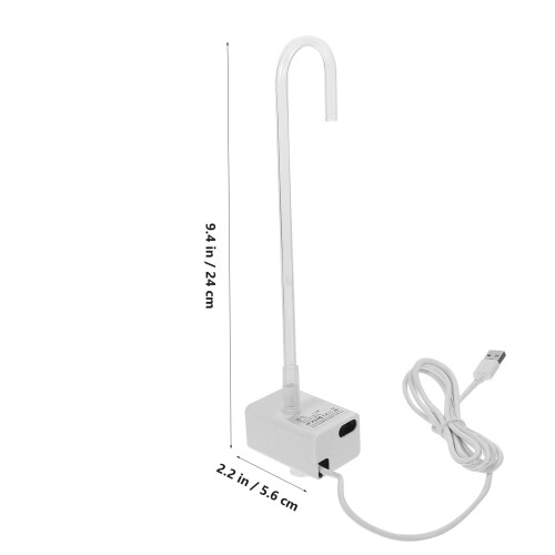 4Pièces Aquarium Silencieuse ABS USB Pour Fontaine 1