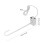 4Pièces Aquarium Silencieuse ABS USB Pour Fontaine 3
