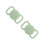 2Pièces Cache Localisateur Silicone Vert Choc Pour Collier Animal 2