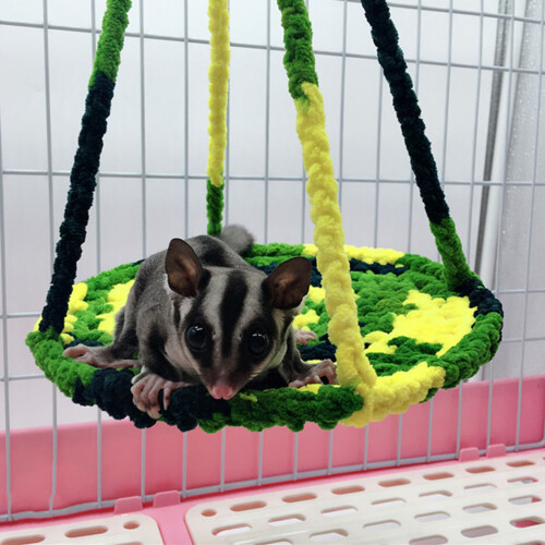 Woolen Yarn Small Pet Hanging Hamster Hammock Nest Comfortable Bed 1