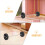 4Pièces Mini Décor Haltères Noires Accessoires Gym Maison De 7