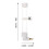 6Sets Stable White Plastic Water Dispenser for Birds and Parrots 8