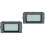 2Pcs LCD Frequency Tester Grey Ac80-300V Blue Back Light Meter 4