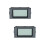 2Pcs LCD Frequency Tester Grey Ac80-300V Blue Back Light Meter 7