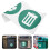 6 Pièces Stickers Tri Déchets PVC Vert Pour Bac À Ordures 10