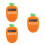 3Pcs Orange Electronic Calculator for Office and Student Use 11