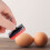 3Pcs Practical Chicken Egg Stamp Self Inking Multi Color Flat Stamp 4