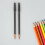 8Pièces Kit Grattage Plastique Double Pointe Pour Enfants 5
