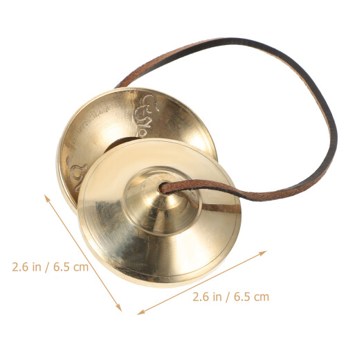 Copper Handmade Cymbal Bell Percussion Instrument for Home 1