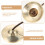 Copper Handmade Cymbal Bell Percussion Instrument for Home 6