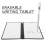 3Pièces Tableau Effaçable Vert PU Portable Notes 7