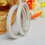 3Pcs White Double Faced Adhesive Tapes Strong Adhesion for Office Use 5