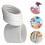 3Pcs White Double Faced Adhesive Tapes Strong Adhesion for Office Use 8