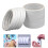 3Pcs White Double Faced Adhesive Tapes Strong Adhesion for Office Use 9