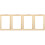 4Pcs Wooden Screen Printing Frames Chocolate Color Reusable DIY Tools 4
