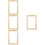 4Pcs Wooden Screen Printing Frames Chocolate Color Reusable DIY Tools 7