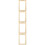 4Pcs Wooden Screen Printing Frames Chocolate Color Reusable DIY Tools 8