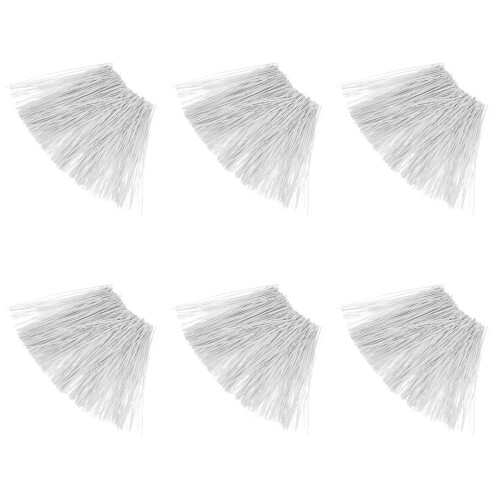 3000Pièces -Câbles Blancs Enrobé Pour Usage Polyvalent 1